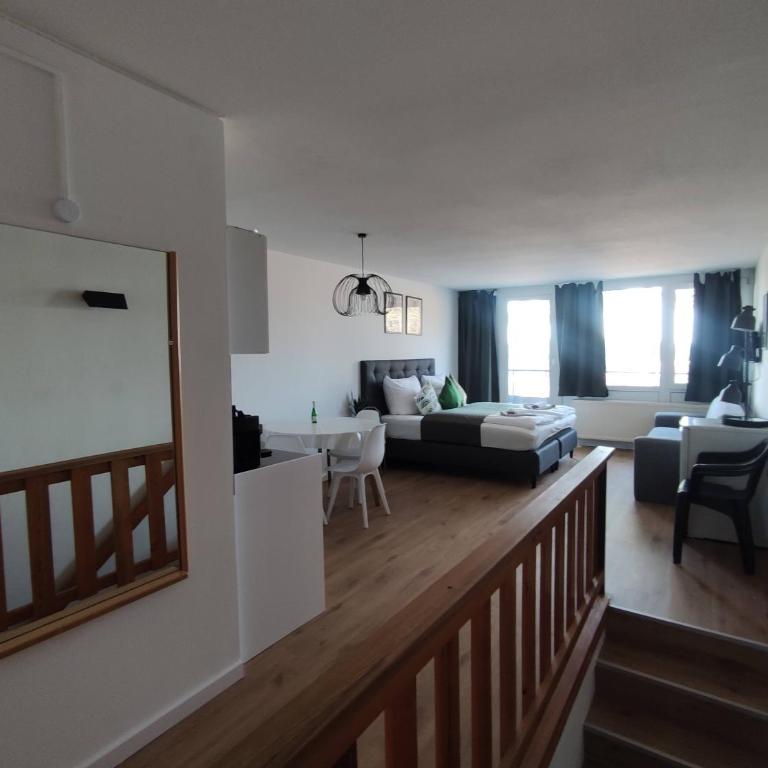 Sauna, Pool und Gartenzugang oder Balkon - Appartement 1 Chambre avec Balcon - 4