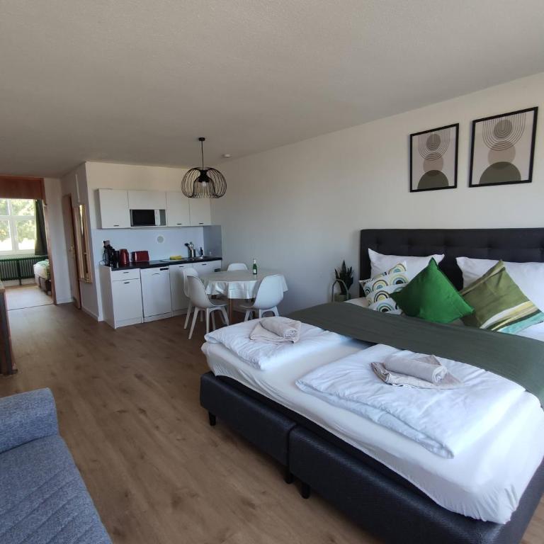 Sauna, Pool und Gartenzugang oder Balkon - Appartement 1 Chambre avec Balcon - 10