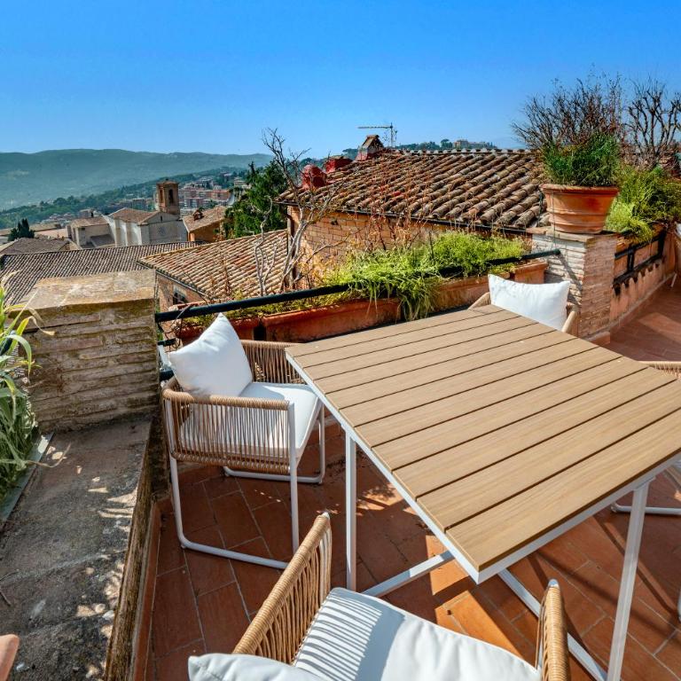 Suite Scacco Terrazza Vista Torre degli Sciri - Appartamento con 2 Camere da Letto - 4