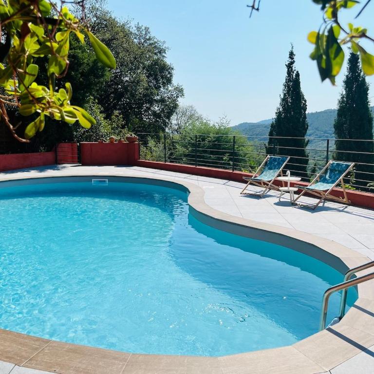 VillaM with heated pool, panoramic view, sea - Casa Vacanze con 3 Camere da Letto - 10