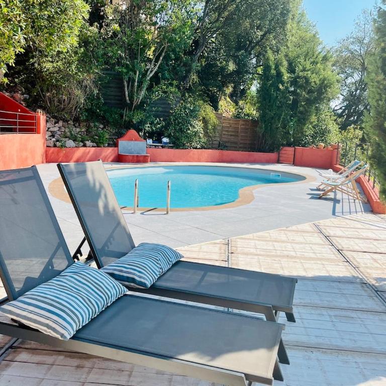 VillaM with heated pool, panoramic view, sea - Casa Vacanze con 3 Camere da Letto - 29