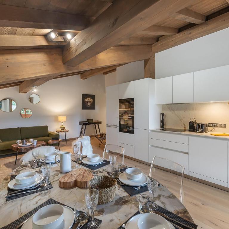 Charmant appartement Megève avec balcon, sauna et hammam - FR-1-569-55 - Appartement - 12