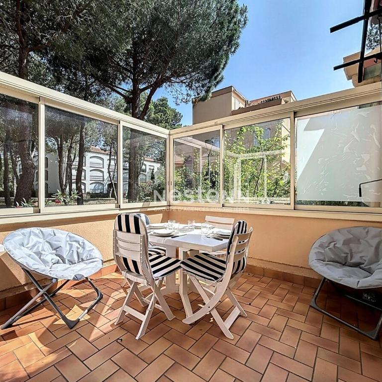3653-Studio climatisé avec terrasse à 400m de la plage - Apartamento de 1 dormitorio - 1