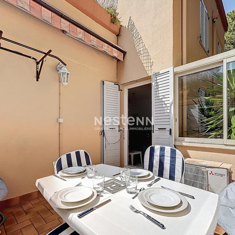 3653-Studio climatisé avec terrasse à 400m de la plage - Apartamento de 1 dormitorio - 4