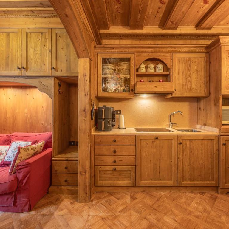 Casa Verocai, graziosi bilocali in centro a Cortina - Appartamento con 1 Camera da Letto - 2