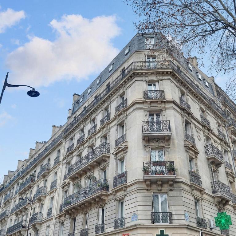 Eiffel Tower view Rose, apartment #1 - Appartement 1 Chambre - 24