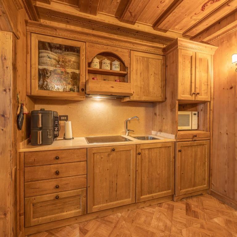 Casa Verocai, graziosi bilocali in centro a Cortina - Appartamento con 1 Camera da Letto - 12
