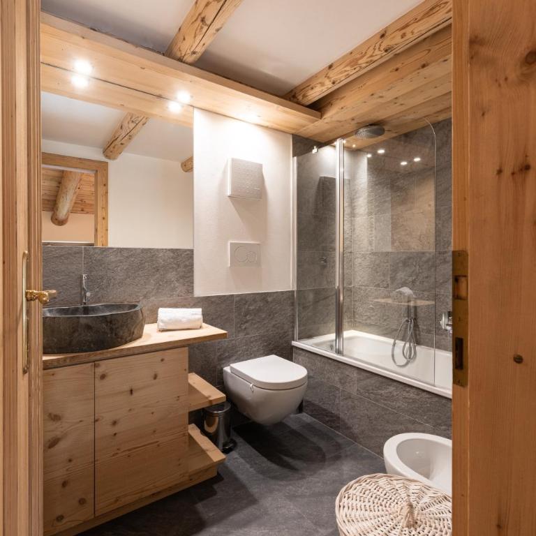 Casa Verocip, with panoramic balcony on Dolomites - Appartamento con 3 Camere da Letto e con Balcone - 14