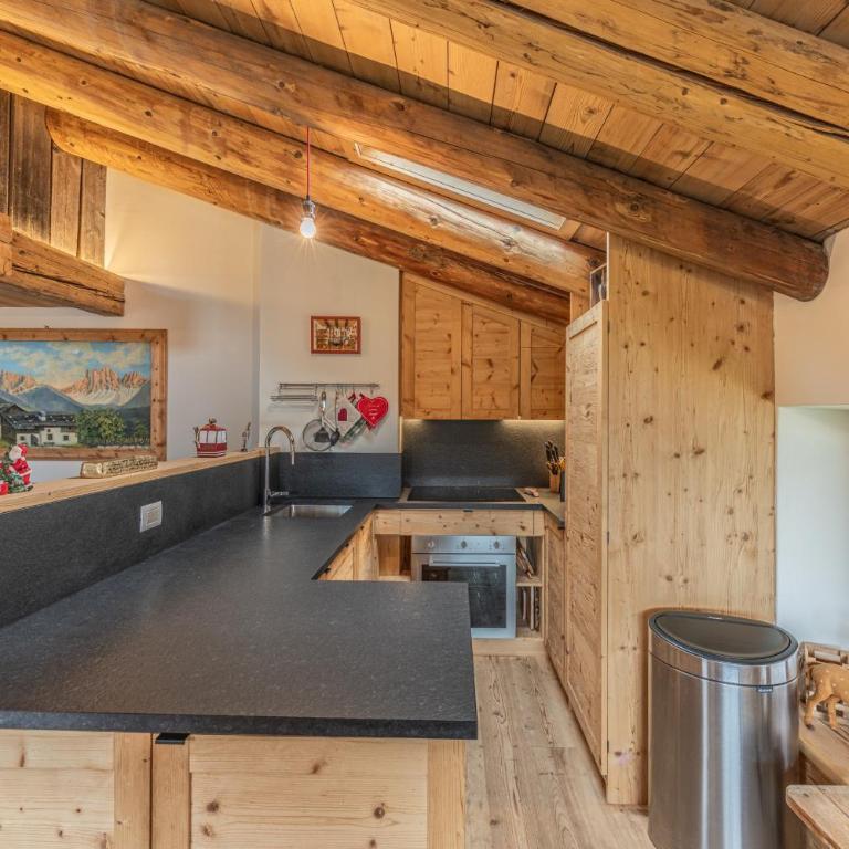 Casa Verocip, with panoramic balcony on Dolomites - Appartamento con 3 Camere da Letto e con Balcone - 20