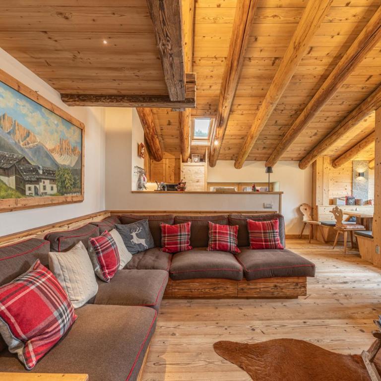 Casa Verocip, with panoramic balcony on Dolomites - Appartamento con 3 Camere da Letto e con Balcone - 22