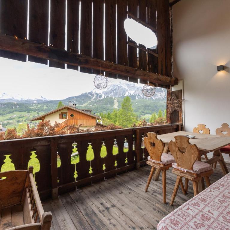 Casa Verocip, with panoramic balcony on Dolomites - Appartamento con 3 Camere da Letto e con Balcone - 28