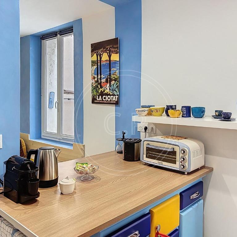 La Ciotat Shangri - 4 pers - 3 étoiles - Vieux Port quartier vivant - LC13 - Apartamento de 1 dormitorio - 6