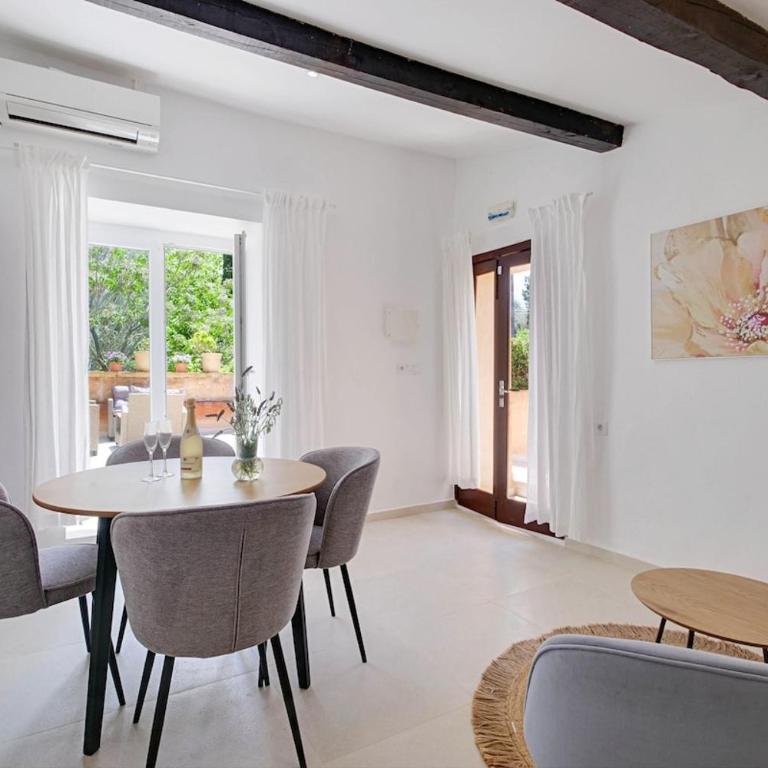 FALCO , Apartment auf Finca Zenara, Terrasse, XXL-Pool, Küche, AC, WIFI, Yoga - Apartamento de 1 dormitorio - 4