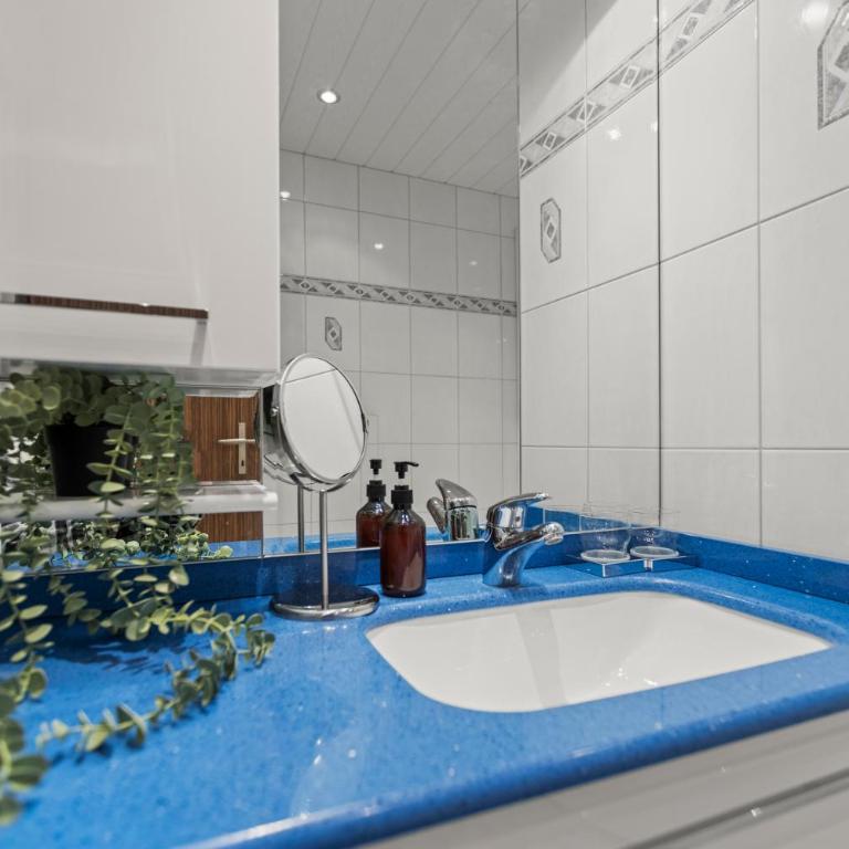 Vue, 2 terrasses & parking privé - Saas-Grund - Apartment mit 2 Schlafzimmern - 25