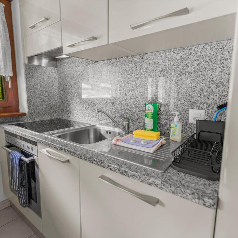 Vue, 2 terrasses & parking privé - Saas-Grund - Apartment mit 2 Schlafzimmern - 13