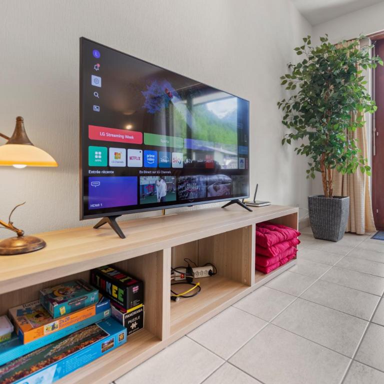 Vue, 2 terrasses & parking privé - Saas-Grund - Apartment mit 2 Schlafzimmern - 10