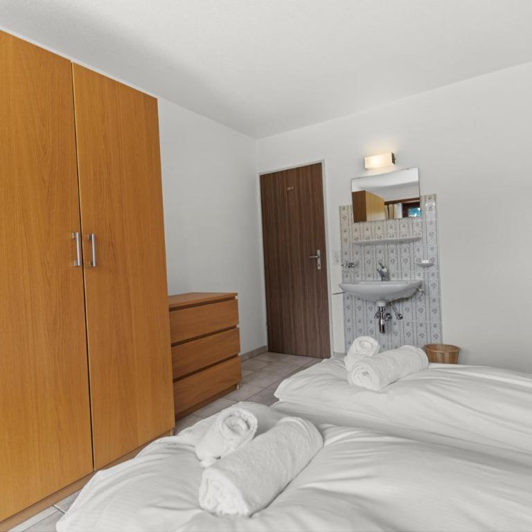 Vue, 2 terrasses & parking privé - Saas-Grund - Apartment mit 2 Schlafzimmern - 33