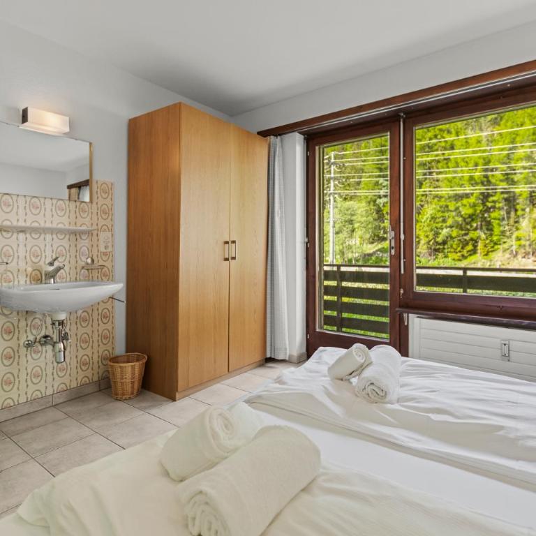 Vue, 2 terrasses & parking privé - Saas-Grund - Apartment mit 2 Schlafzimmern - 22
