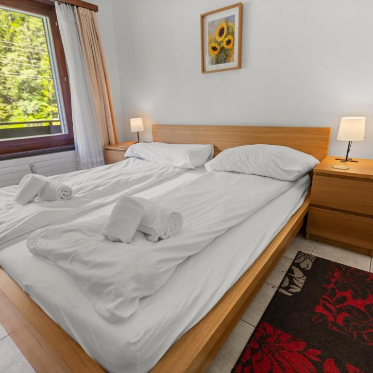 Vue, 2 terrasses & parking privé - Saas-Grund - Apartment mit 2 Schlafzimmern - 19