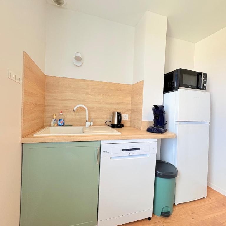 Biarritz proche Côte des Basques - T2 rénové - Appartamento con 1 Camera da Letto - 12