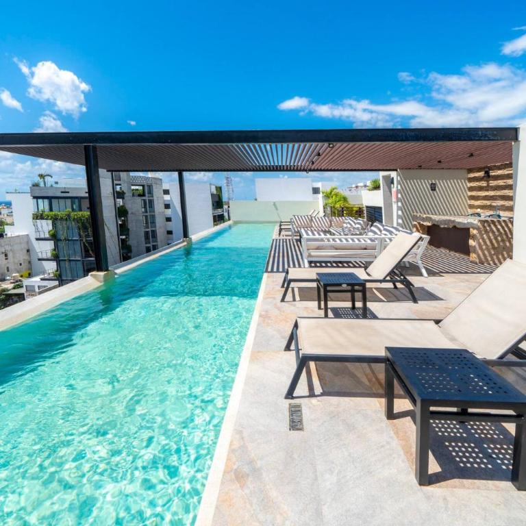 Rooftop with Ocean Views - 2 Bedrooms with Pool - At Arenis Condos 309 - Two-Bedroom Apartment - 16