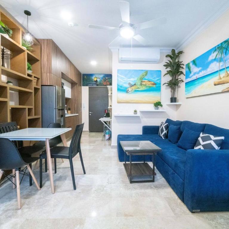 Studio Caribbean Dreams - Stylish & only 2 Blocks to the Beach - At Bahay Condos - One-Bedroom Apartment - 13