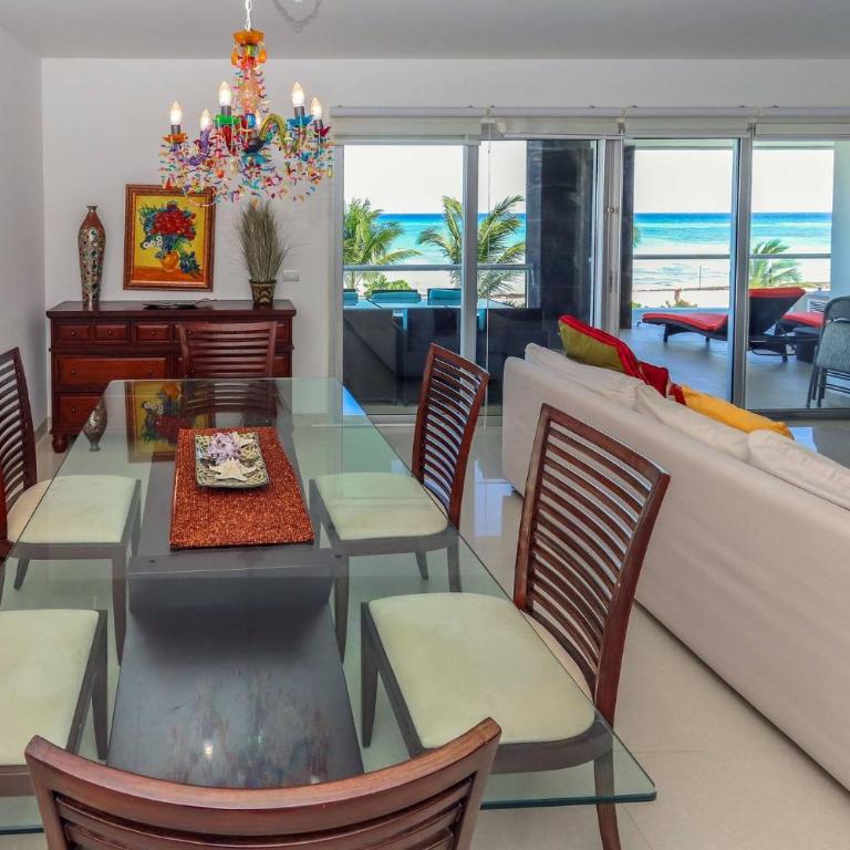 Beachfront Condo with tub, 3 BR & Pool - At Mareazul Condo Corazon - Apartment - 17