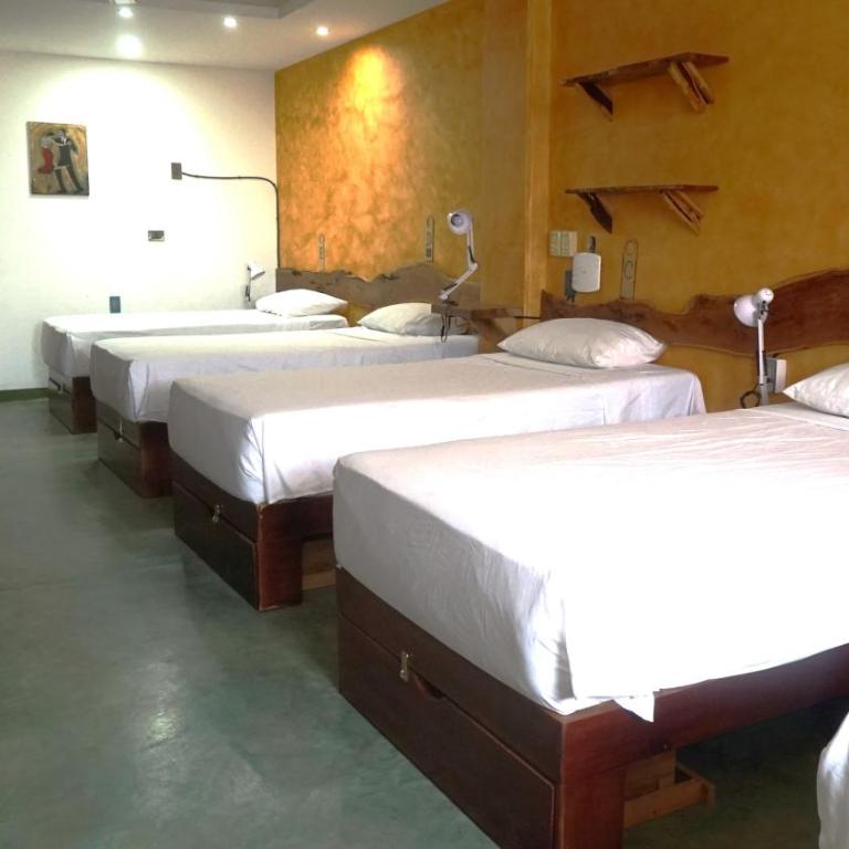 Madre Tierra Hostal - Cama individual en habitación compartida mixta - 10