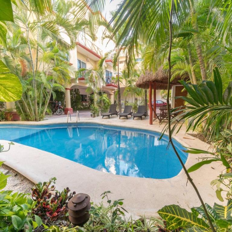 2 BR Condo Only Steps to the Beach - At Magic Paradise Condos, Mamitas Beach - Magia - Two-Bedroom Apartment - 1
