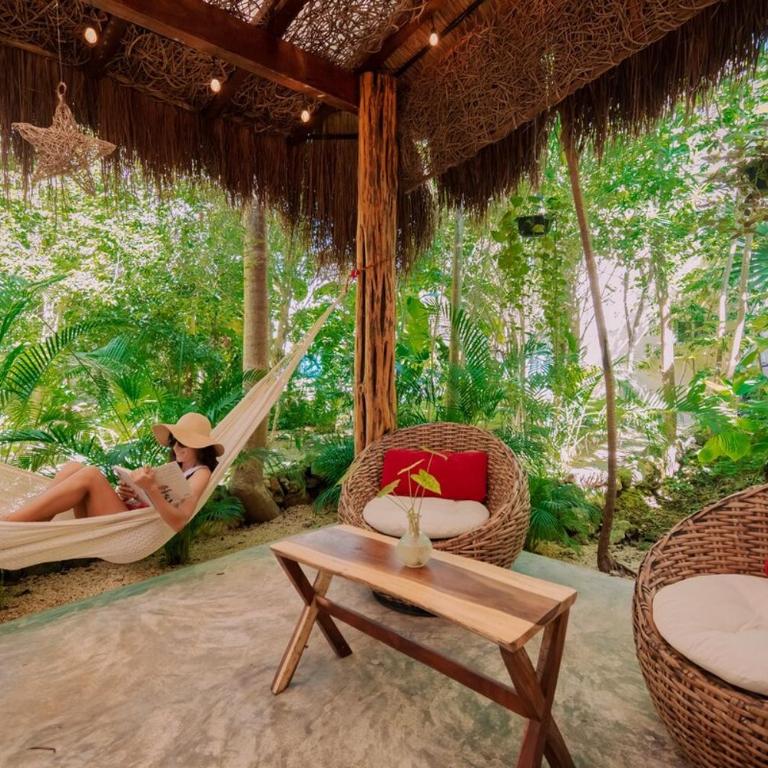 Casita Deva Stylish Mex casita, epic rooftop pool - Villa de 1 dormitorio - 4