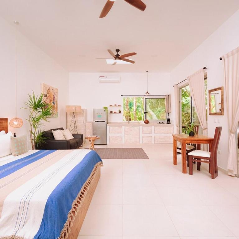 Casita Deva Stylish Mex casita, epic rooftop pool - Villa de 1 dormitorio - 11