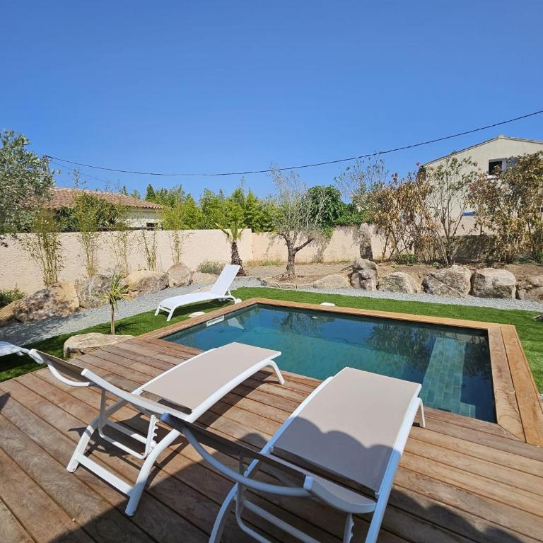 Maison Di Fiori, location neuve avec piscine - Casa Vacacional de 3 dormitorios - 54