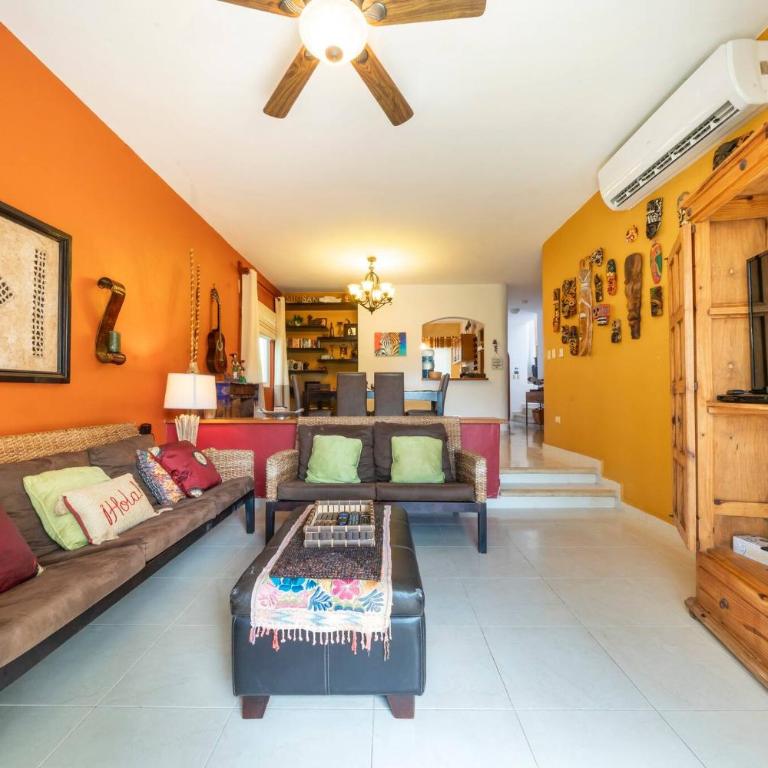Luxury 3 Bedroom Villa with Pool - At Playacar II - Mayamar G9 - Three-Bedroom Apartment - 20