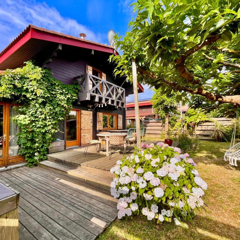 Maison en bois en 2ème ligne - Maison 3 Chambres - 1
