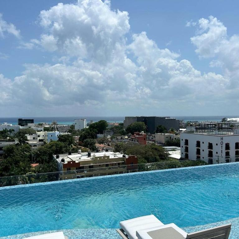 Paraíso en las alturas, atardecer, piscina privada - One-Bedroom Apartment - 49