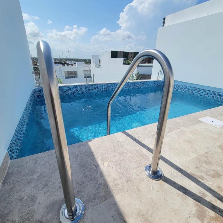 Paraíso en las alturas, atardecer, piscina privada - One-Bedroom Apartment - 21