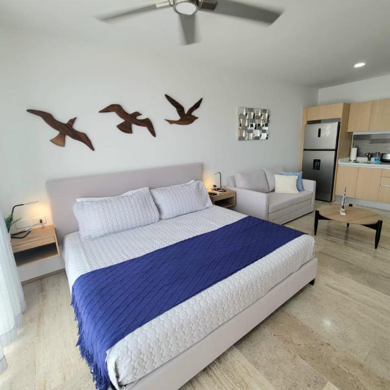 Paraíso en las alturas, atardecer, piscina privada - One-Bedroom Apartment - 10