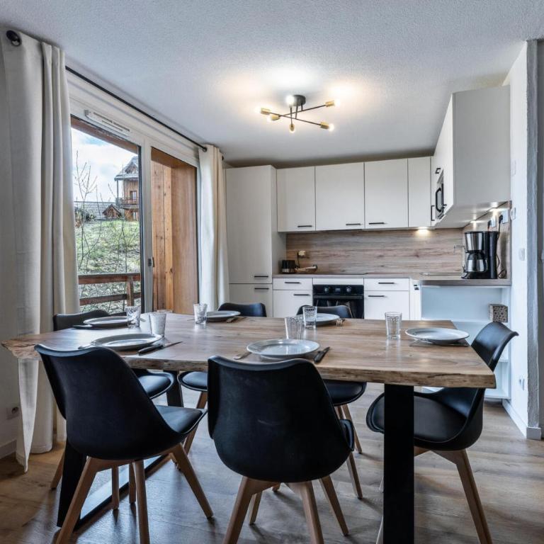 Les Chalets De Bois MÉan - D - Bel appartement 8 couchages rénové aux Orres 1800 MAE-5894 - Apartamento - 2