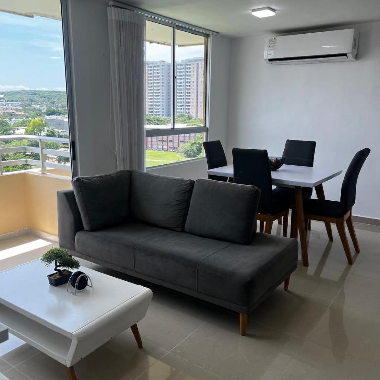 Duplex Penthouse Rooftop Lounge - Three-Bedroom Apartment - 1