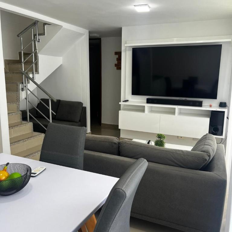 Duplex Penthouse Rooftop Lounge - Three-Bedroom Apartment - 8