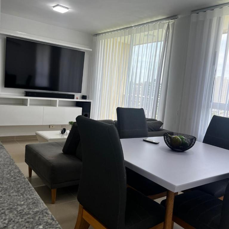 Duplex Penthouse Rooftop Lounge - Three-Bedroom Apartment - 23
