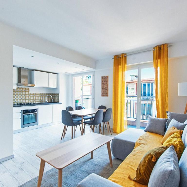 MILADY-Perle neuve, wifi, climatisée, Centre d'Antibes au calme - Appartement 2 Chambres - 6