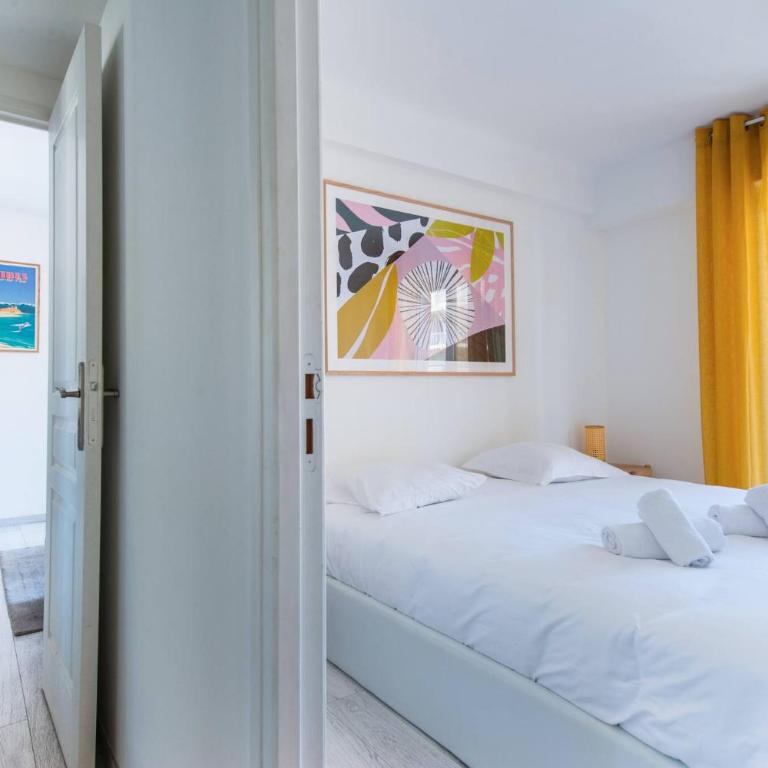 MILADY-Perle neuve, wifi, climatisée, Centre d'Antibes au calme - Appartement 2 Chambres - 14