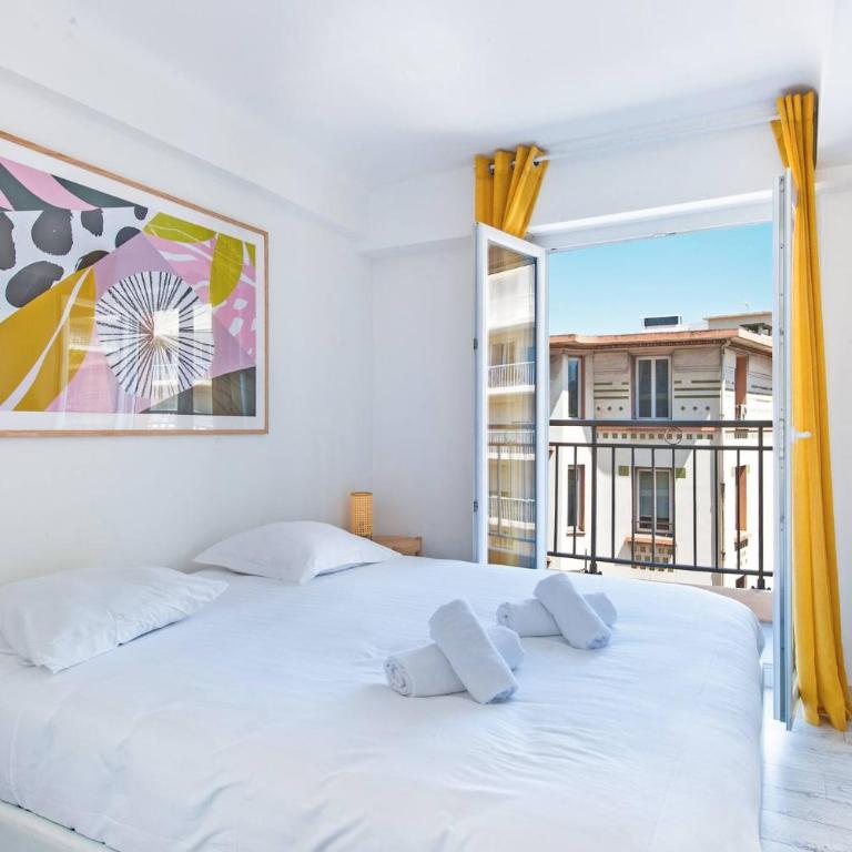 MILADY-Perle neuve, wifi, climatisée, Centre d'Antibes au calme - Appartement 2 Chambres - 15