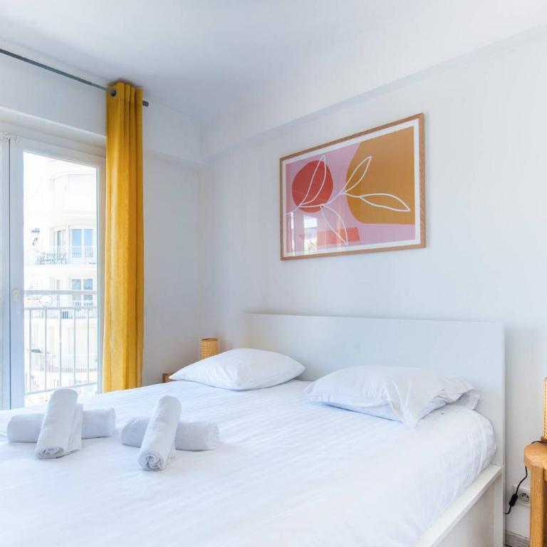 MILADY-Perle neuve, wifi, climatisée, Centre d'Antibes au calme - Appartement 2 Chambres - 17