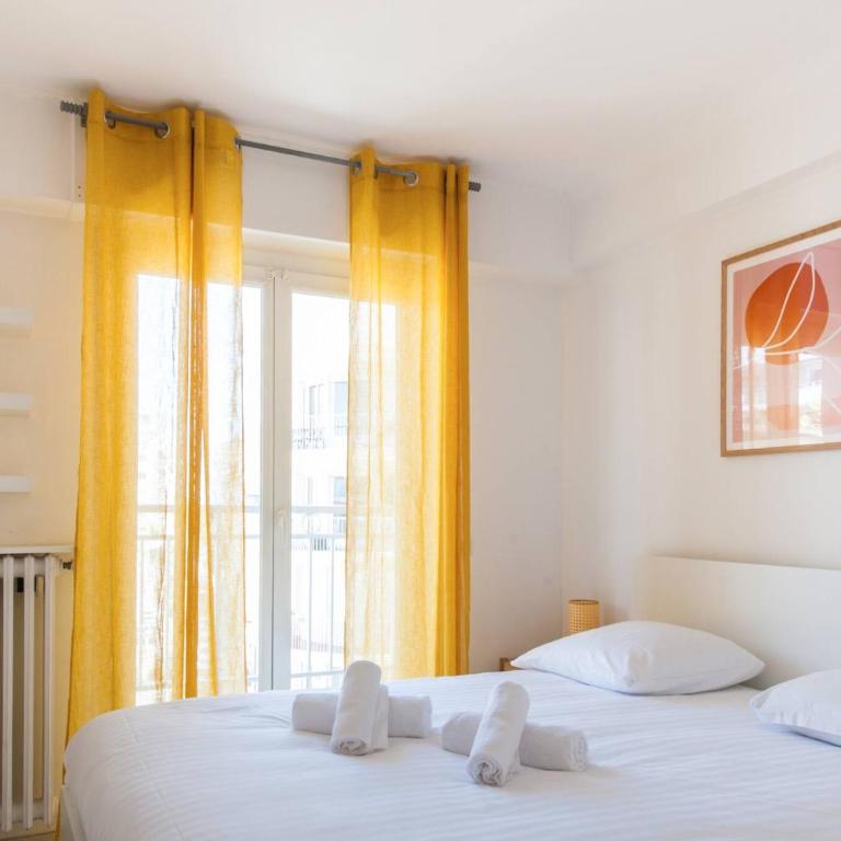 MILADY-Perle neuve, wifi, climatisée, Centre d'Antibes au calme - Appartement 2 Chambres - 16