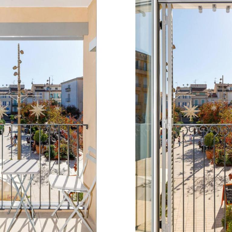 CALYPSO- Superbe perle, Vieil Antibes, wifi, climatisation - Appartement 1 Chambre - 4