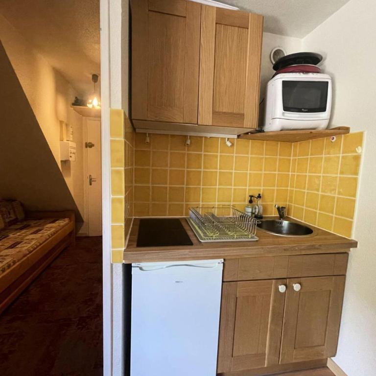 Résidence Pluton - Studio en plein cœur de station, face aux pistes avec place de parking privée et couverte MAE-5261 - Studio - 6