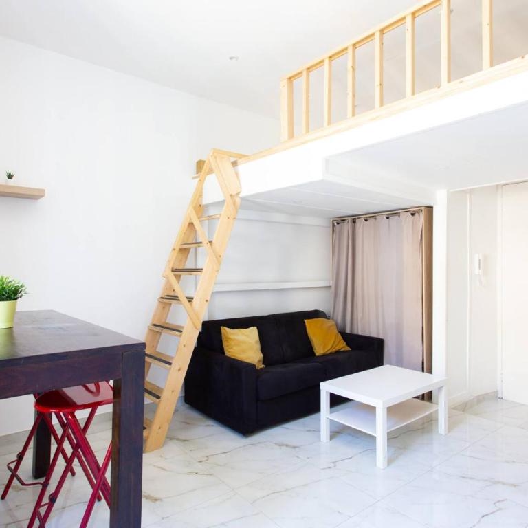 GIOA- Studio avec balcon, place Garibaldi -Paillon - Appartement 1 Chambre - 3