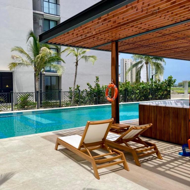 Aparta Suite Sunset 408 - Pozos Colorados - Apartamento de 1 dormitorio - 31